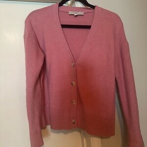 LOFT Women's Rose Cardigan
